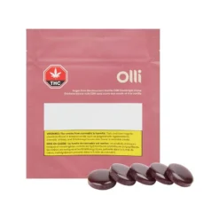 Olli Brands Hybrid Strains Blackcurrant Vanilla CBN Goodnight Gems