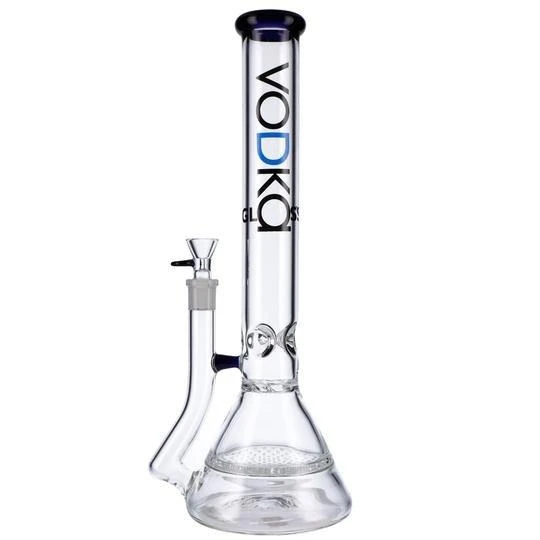 Bongs Vodka Glass Blizzard - Blue Water Pipe 3 Bongs Vodka Glass Blizzard - Blue Water Pipe