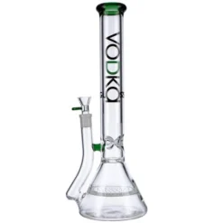 Bongs Vodka Glass Blizzard - Green Water Pipe