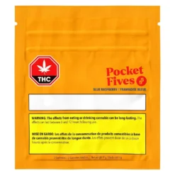 Pocket Fives Blue Raspberry Soft Chews Hybrid Strains