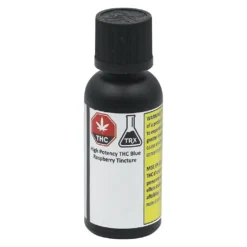 TRX Hybrid Strains High Potency THC Blue Raspberry Tincture