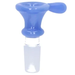 Valiant Bowl Push Pin W/Handle - Male 14mm - Milky Blue Accessories