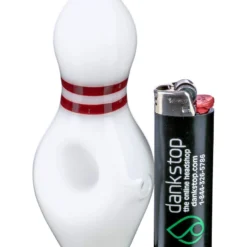 DankStop Bowling Pin Hand Pipe 13 DankStop Bowling Pin Hand Pipe