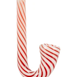 DankStop New Arrivals Candy Cane Sherlock Pipe
