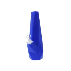 Accessories Canna Cabana 10" Diamond Silicone Water Pipe - Blue