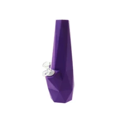Accessories Canna Cabana 10" Diamond Silicone Water Pipe - Purple