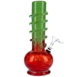 Canna Cabana 10" Soft Glass Water Pipe - Assorted Bong Accessories