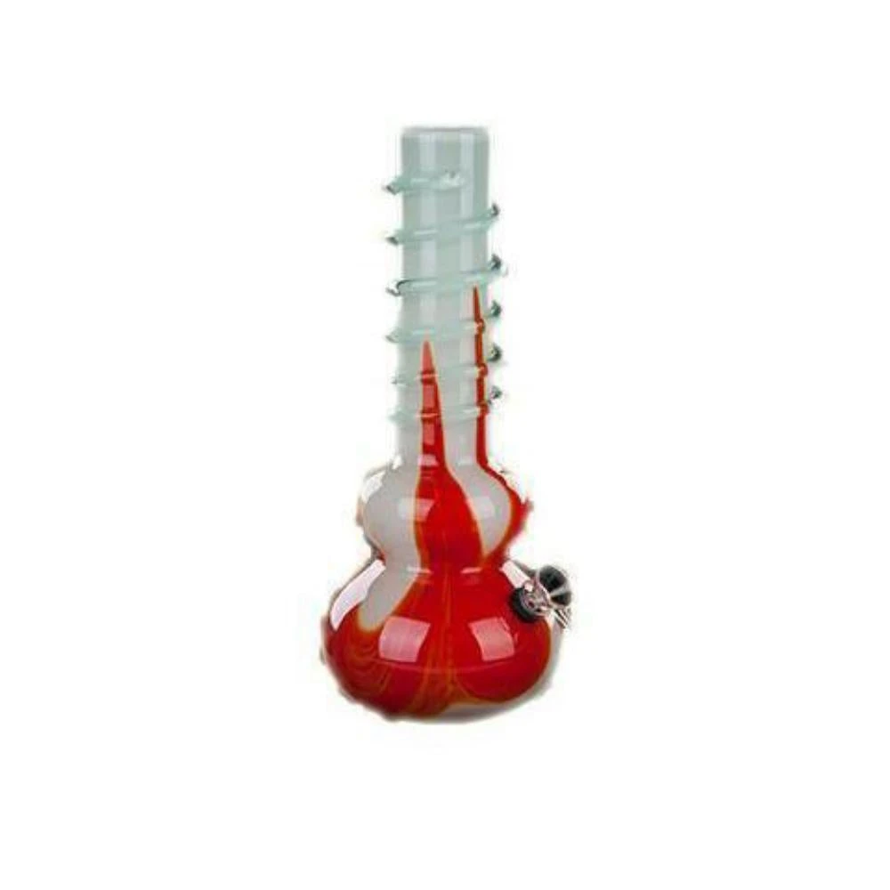 Canna Cabana 12" Soft Glass Trendy Water Pipe - Assorted Bong 4 Canna Cabana 12" Soft Glass Trendy Water Pipe - Assorted Bong