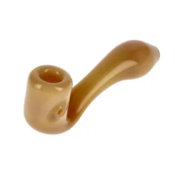 Accessories Canna Cabana 4" Glass Sherlock Pipe - Topazine