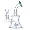 Canna Cabana 5.5" Hourglass Base Water Pipe W/bowl - Jade Bong Accessories 2 Canna Cabana 5.5" Hourglass Base Water Pipe W/bowl - Jade Bong Accessories