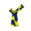 Canna Cabana 6.2" Mr Y Silicone Pipe - Blue/Yellow/Black Bong Accessories