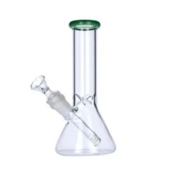 Canna Cabana 8" Beaker Water Pipe - Jade Bong