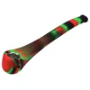 Accessories Canna Cabana 9" Silicone Gandalf Hand Pipe W/ Steel Bowl - Rasta
