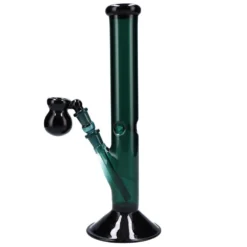 Canna Cabana Black Top & Black Base - Green Bong (12") Accessories