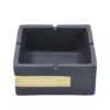 Accessories Canna Cabana Cement Square Ashtray - Grey 1 Accessories Canna Cabana Cement Square Ashtray - Grey
