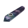 Canna Cabana Crystal Pipe - Rainbow Flouspar