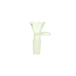 Canna Cabana Glass Bowl W/ Honeycomb Screen & Nubs [14mm] Male - Clear Accessories