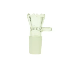 Canna Cabana Glass Bowl W/ Honeycomb Screen & Nubs [18mm] Male - Black Accessories