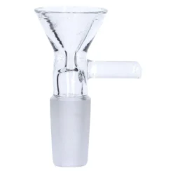 Canna Cabana Glass Bowl W/ Straight Handle [14mm] Male - Clear