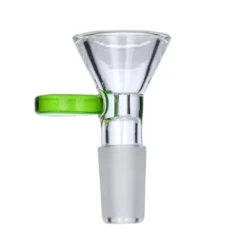 Canna Cabana Replacement Bowl W/ Handle [14mm] - Apple Green Accessories