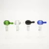 Canna Cabana Round Bowl W/ Nubs & Honeycomb Screen [14mm] - Clear Accessories