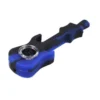 Canna Cabana Silicone Guitar Pipe (Black/Blue) Spoon Pipe (4") Accessories