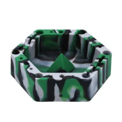 Accessories Canna Cabana Silicone Hexagon Ashtray - Assorted (5")