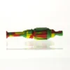 Canna Cabana Silicone Nectar Collector W/ Titanium Nail - Red & Green Accessories
