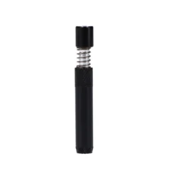 Canna Cabana Spring Loaded One Hitter Half Weave Tip - Black Accessories