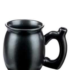 Roast & Toast Cannabis Leaf Pipe Mug