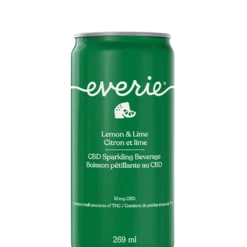 Everie Lemon & Lime CBD Sparkling Water
