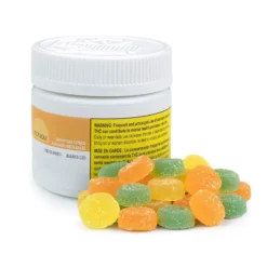 Monjour Edibles & Drinks Sunny Citrus CBD Soft Chews Assorted Coated