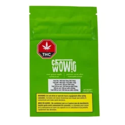 Chowie Wowie Hybrid Strains Sour Green Apple THC Soft Chews