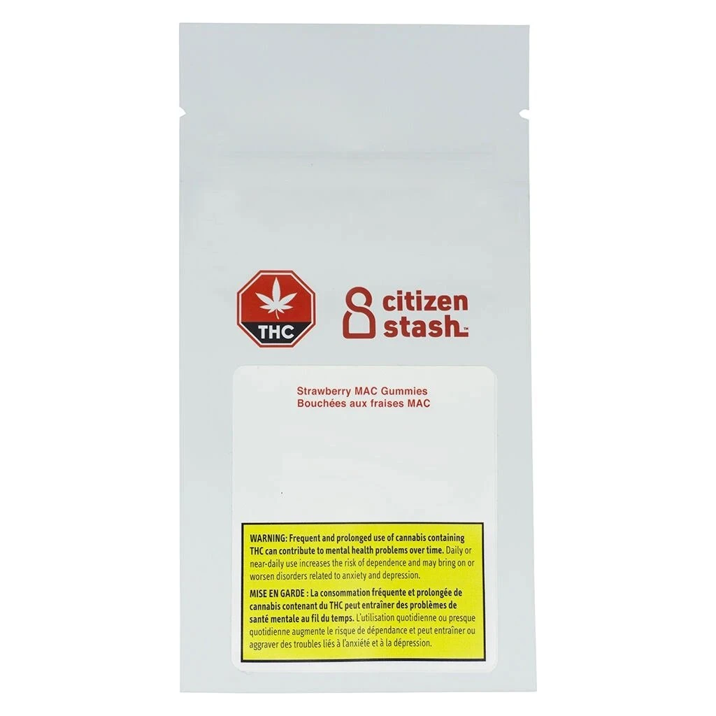 Citizen Stash Strawberry Mac Gummies Hybrid Strains 4 Citizen Stash Strawberry Mac Gummies Hybrid Strains