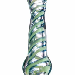 DankStop New Arrivals Clear Slyme Spiral Chillum