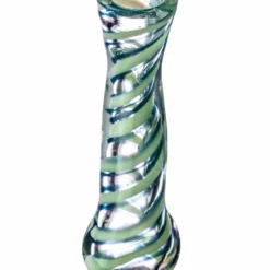 DankStop New Arrivals Clear Slyme Spiral Chillum