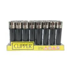 Clipper Black Lighter Clipper Lighter (48pk)