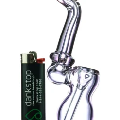 DankStop Colored Glass Sherlock Bubbler New Arrivals