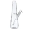 Aurora Crystal Beaker Water Pipe (11.5") - Clear