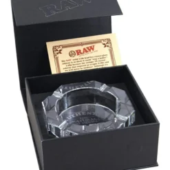 RAW Crystal Glass Ashtray