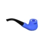 Accessories DabWare 6" Silicone Sherlock Pipe - Blue