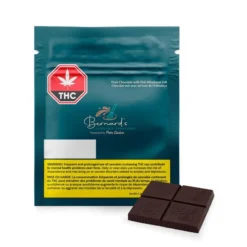 Bernard's Cannabis Creations Edibles & Drinks Dark Chocolate Bar With Pink Himalayan Salt