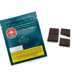 Bernard's Cannabis Creations Edibles & Drinks Dark Chocolate Bar With Pink Himalayan Salt