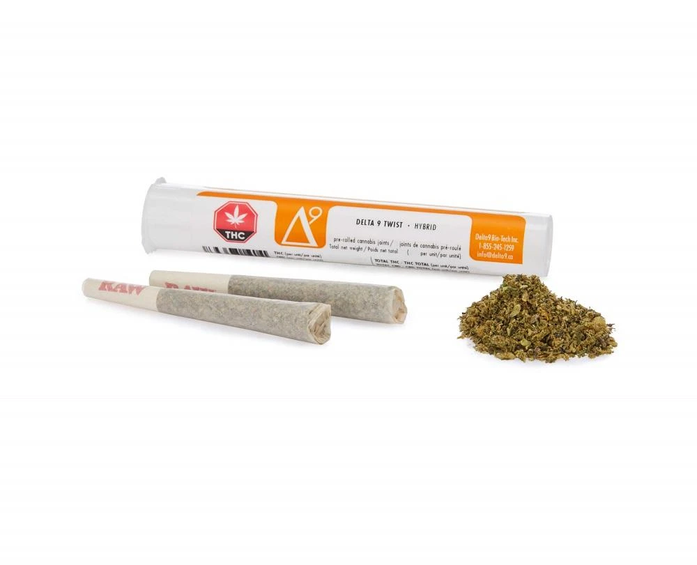 Delta 9 Twist 2 Pack Pre Roll (.5g) Pre-Rolls 5 Delta 9 Twist 2 Pack Pre Roll (.5g) Pre-Rolls