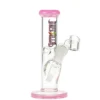 Dopezilla 7.5" Minilla W/ Quartz Banger - Milky Pink