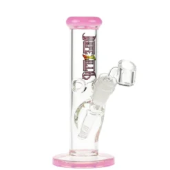 Dopezilla 7.5" Minilla W/ Quartz Banger - Milky Pink