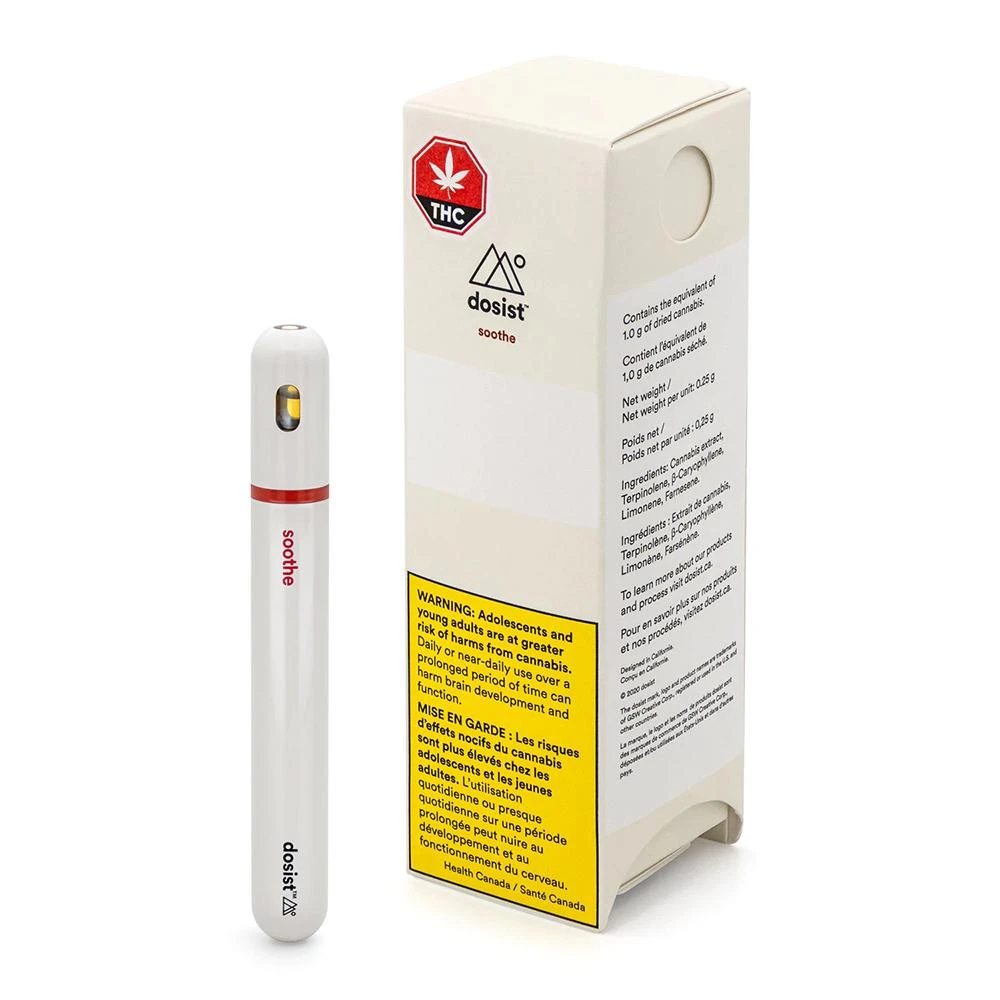 Hybrid Strains Dosist Soothe Dose Pen (200 Doses) 4 Hybrid Strains Dosist Soothe Dose Pen (200 Doses)
