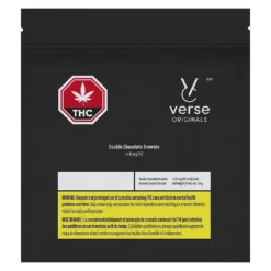 Verse Originals Double Chocolate Brownie (10mg) Hybrid Strains 6 Verse Originals Double Chocolate Brownie (10mg) Hybrid Strains