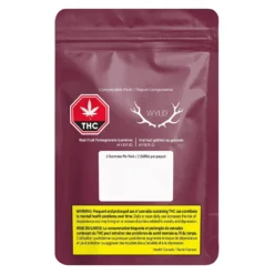 WYLD Canada Real Fruit Pomegranate Soft Chews 1:1 THC:CBD