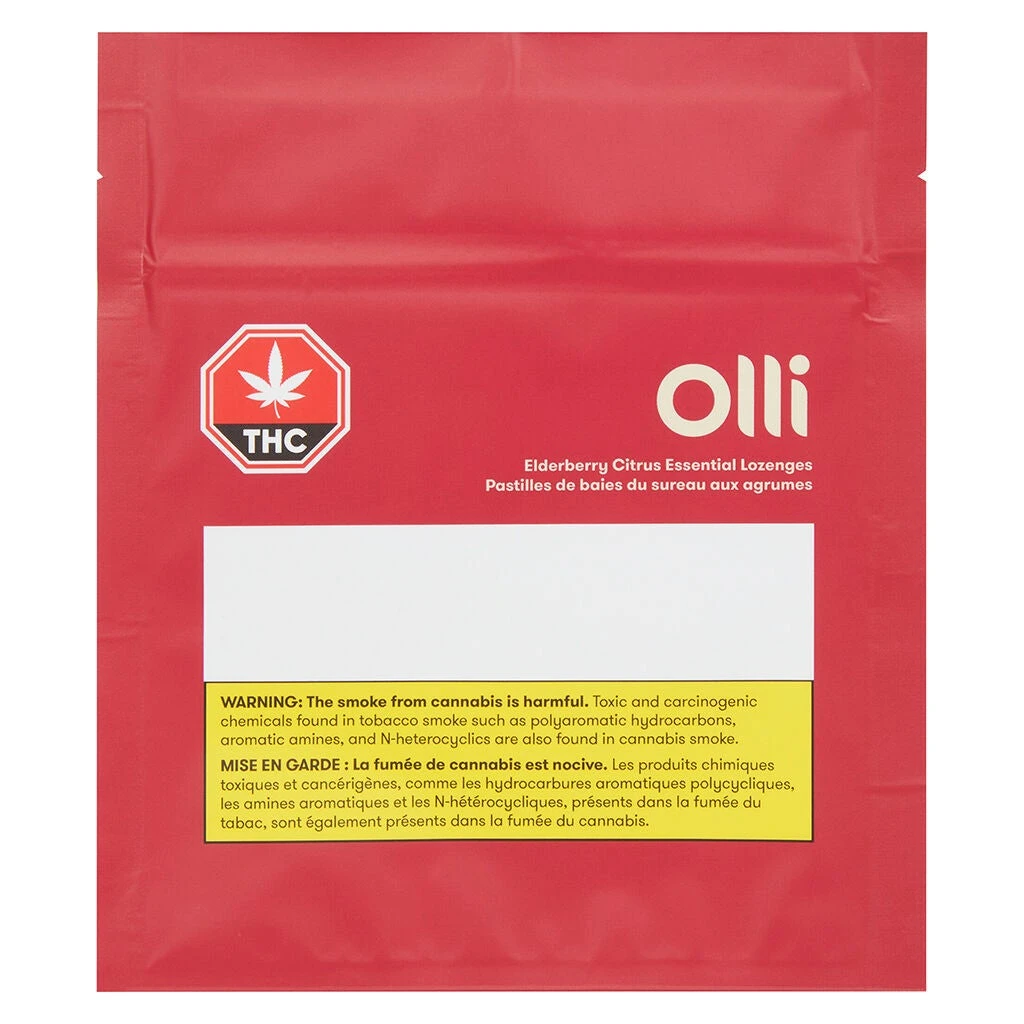 Olli Brands Elderberry Citrus Essential Lozenges Edibles & Drinks 4 Olli Brands Elderberry Citrus Essential Lozenges Edibles & Drinks